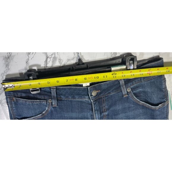 M Jeans By Maurices Womens Classic Bermuda Shorts 16 Original Fit Mid Rise Super - Picture 3 of 5